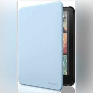 Blue Tablet with Black Screen